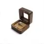 Black walnut flannel ring boxes badge boxes jewelry boxes square log pair ring acrylic jewelry boxes wholesale Black walnut flannel ring boxes badge boxes jewelry boxes square log pair ring acrylic jewelry boxes wholesale
