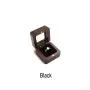 Black walnut flannel ring boxes badge boxes jewelry boxes square log pair ring acrylic jewelry boxes wholesale Black walnut flannel ring boxes badge boxes jewelry boxes square log pair ring acrylic jewelry boxes wholesale