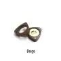 Solid wood high-end wedding proposal ring jewelry boxes black walnut wooden small portable pair ring storage box