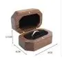 We are married golden velvet bag diamond ring boxes engagement jewelry packaging wooden ring box We are married golden velvet bag diamond ring boxes engagement jewelry packaging wooden ring box