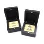 Black Solid Wood Jewelry Packaging Proposal Ring Jewelry Storage Boxes Earrings Ring Gift Boxes Diamond Ring Box