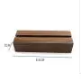 Card business card holder solid wood calendar base postcard base menu card table card desktop note black walnut base Card business card holder solid wood calendar base postcard base menu card table card desktop note black walnut base