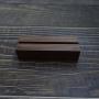Card business card holder solid wood calendar base postcard base menu card table card desktop note black walnut base