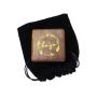 Gold LOVE YOU Square Ring Boxes Proposal Black Walnut Ring Boxes Stud Earrings Necklace Storage Boxes Round Corner Gold LOVE YOU Square Ring Boxes Proposal Black Walnut Ring Boxes Stud Earrings Necklace Storage Boxes Round Corner
