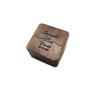 Template LOVE black walnut ring boxes pair ring small jewelry boxes wedding diamond ring boxes storage wooden boxes with packaging