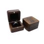 Template LOVE black walnut ring boxes pair ring small jewelry boxes wedding diamond ring boxes storage wooden boxes with packaging