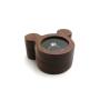 Small Stud Earrings Jewelry Storage Boxes Black Walnut Diamond Ring Earring Boxes Jewelry Gift Boxes Cartoon Ring Box