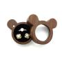 Small Stud Earrings Jewelry Storage Boxes Black Walnut Diamond Ring Earring Boxes Jewelry Gift Boxes Cartoon Ring Box