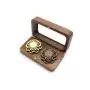 Boutique Accessories Black Walnut Brooch Suit Shirt Men's Corsage Jewelry Set Packaging Transparent Storage Box Boutique Accessories Black Walnut Brooch Suit Shirt Men's Corsage Jewelry Set Packaging Transparent Storage Box