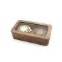 Boutique Accessories Black Walnut Brooch Suit Shirt Men's Corsage Jewelry Set Packaging Transparent Storage Box Boutique Accessories Black Walnut Brooch Suit Shirt Men's Corsage Jewelry Set Packaging Transparent Storage Box