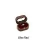 American black walnut solid wood oval jewelry boxes simple portable wooden ring boxes pair ring boxes can engrave LOGO American black walnut solid wood oval jewelry boxes simple portable wooden ring boxes pair ring boxes can engrave LOGO