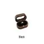 American black walnut solid wood oval jewelry boxes simple portable wooden ring boxes pair ring boxes can engrave LOGO American black walnut solid wood oval jewelry boxes simple portable wooden ring boxes pair ring boxes can engrave LOGO