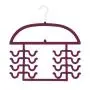 Sixteen hanging flocking hanger belt rack multi-functional seamless non-slip hanger plastic hanger Sixteen hanging flocking hanger belt rack multi-functional seamless non-slip hanger plastic hanger