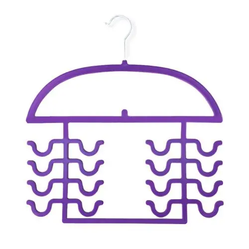 Sixteen hanging flocking hanger belt rack multi-functional seamless non-slip hanger plastic hanger Sixteen hanging flocking hanger belt rack multi-functional seamless non-slip hanger plastic hanger