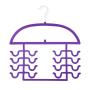 Sixteen hanging flocking hanger belt rack multi-functional seamless non-slip hanger plastic hanger