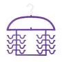Sixteen hanging flocking hanger belt rack multi-functional seamless non-slip hanger plastic hanger Sixteen hanging flocking hanger belt rack multi-functional seamless non-slip hanger plastic hanger