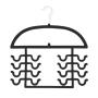 Sixteen hanging flocking hanger belt rack multi-functional seamless non-slip hanger plastic hanger