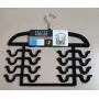 Sixteen hanging flocking hanger belt rack multi-functional seamless non-slip hanger plastic hanger Sixteen hanging flocking hanger belt rack multi-functional seamless non-slip hanger plastic hanger