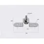Advertising Sign Logo Board Picture LED Panel Light Hanging Suspension Cables Hangers Hardware Stainless Steel Wire with Protective Plastic Jacket,Supports up to 66 Pound