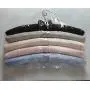 5 Packs Padded Hangers Anti Slip Satin Hangers No Shoulder Bump Hangers Extra Large Padded Hangers for Clothes Sweaters Dresses Suits Wedding Dresses