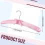 5 Packs Padded Hangers Anti Slip Satin Hangers No Shoulder Bump Hangers Extra Large Padded Hangers for Clothes Sweaters Dresses Suits Wedding Dresses