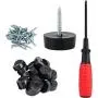Furniture Sliders, Table/Chair Glide, LOUFIMIDON Rubber Screw on Chair Leg Floor Protectors (20 Pack), Nail on Rubber Feet, Screw in Rubber Stopper with Screwdriver (optional) Furniture Sliders, Table/Chair Glide, LOUFIMIDON Rubber Screw on Chair Leg Floor Protectors (20 Pack), Nail on Rubber Feet, Screw in Rubber Stopper with Screwdriver (optional)