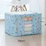 Fun home Clothes Storage Organizer Bins, Foldable Storage Bins-Oxford Cloth stainless Steel Frame Storage Box for Clothing Storage with Foldable Clear Window & Reinforced Handles Fun home Clothes Storage Organizer Bins, Foldable Storage Bins-Oxford Cloth stainless Steel Frame Storage Box for Clothing Storage with Foldable Clear Window & Reinforced Handles