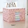 Fun home Clothes Storage Organizer Bins, Foldable Storage Bins-Oxford Cloth stainless Steel Frame Storage Box for Clothing Storage with Foldable Clear Window & Reinforced Handles Fun home Clothes Storage Organizer Bins, Foldable Storage Bins-Oxford Cloth stainless Steel Frame Storage Box for Clothing Storage with Foldable Clear Window & Reinforced Handles