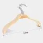 Plywood Bend Wooden Hangers Light Weight Durable Natural Wood Suit/Coat Hanger with Soft Non-Slip Stripes Natural Finish, 10-Pack Plywood Bend Wooden Hangers Light Weight Durable Natural Wood Suit/Coat Hanger with Soft Non-Slip Stripes Natural Finish, 10-Pack