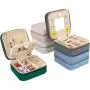 Plush Velvet Travel Jewelry Case, Mini Jewelry Box, Small Jewelry Organizer Portable Display Jewelry Storage Case for Rings Earrings Necklace Bracelet Bangle,Gifts for Girls Women Plush Velvet Travel Jewelry Case, Mini Jewelry Box, Small Jewelry Organizer Portable Display Jewelry Storage Case for Rings Earrings Necklace Bracelet Bangle,Gifts for Girls Women