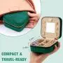 Plush Velvet Travel Jewelry Case, Mini Jewelry Box, Small Jewelry Organizer Portable Display Jewelry Storage Case for Rings Earrings Necklace Bracelet Bangle,Gifts for Girls Women Plush Velvet Travel Jewelry Case, Mini Jewelry Box, Small Jewelry Organizer Portable Display Jewelry Storage Case for Rings Earrings Necklace Bracelet Bangle,Gifts for Girls Women