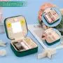 Plush Velvet Travel Jewelry Case, Mini Jewelry Box, Small Jewelry Organizer Portable Display Jewelry Storage Case for Rings Earrings Necklace Bracelet Bangle,Gifts for Girls Women Plush Velvet Travel Jewelry Case, Mini Jewelry Box, Small Jewelry Organizer Portable Display Jewelry Storage Case for Rings Earrings Necklace Bracelet Bangle,Gifts for Girls Women