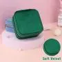 Plush Velvet Travel Jewelry Case, Mini Jewelry Box, Small Jewelry Organizer Portable Display Jewelry Storage Case for Rings Earrings Necklace Bracelet Bangle,Gifts for Girls Women Plush Velvet Travel Jewelry Case, Mini Jewelry Box, Small Jewelry Organizer Portable Display Jewelry Storage Case for Rings Earrings Necklace Bracelet Bangle,Gifts for Girls Women