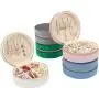 Plush Velvet Travel Jewelry Case, Mini Jewelry Box, Small Jewelry Organizer Portable Display Jewelry Storage Case for Rings Earrings Necklace Bracelet Bangle,Gifts for Girls Women Plush Velvet Travel Jewelry Case, Mini Jewelry Box, Small Jewelry Organizer Portable Display Jewelry Storage Case for Rings Earrings Necklace Bracelet Bangle,Gifts for Girls Women