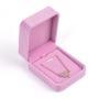 Plush Velvet Travel Jewelry Case, Mini Jewelry Box, Small Jewelry Organizer Portable Display Jewelry Storage Case for Rings Earrings Necklace Bracelet Bangle,Gifts for Girls Women