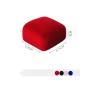 Universal Plush Velvet Travel Jewelry Case, Mini Jewelry Box, Small Jewelry Organizer Portable Display Jewelry Storage Case for Rings Earrings Necklace Bracelet Bangle,Gifts for Girls Women