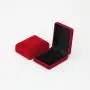Plush Velvet Travel Jewelry Case, Mini Jewelry Box, Small Jewelry Organizer Portable Display Jewelry Storage Case for Necklace ,Gifts for Girls Women