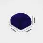 Plush Velvet Travel Jewelry Case, Mini Jewelry Box, Small Jewelry Organizer Portable Display Jewelry Storage Case for Ring,Gifts for Girls Women