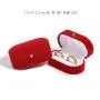 Plush Velvet Travel Jewelry Case, Mini Jewelry Box, Small Jewelry Organizer Portable Display Jewelry Storage Case for Ring,Gifts for Girls Women