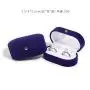 Plush Velvet Travel Jewelry Case, Mini Jewelry Box, Small Jewelry Organizer Portable Display Jewelry Storage Case for Ring,Gifts for Girls Women