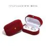 Plush Velvet Travel Jewelry Case, Mini Jewelry Box, Small Jewelry Organizer Portable Display Jewelry Storage Case for Ring,Gifts for Girls Women