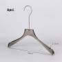 Free Customization Logo 1pcs High Quality Grey Acrylic Hangers, Made of Gray Acrylic for a Luxurious Look and Feel with Swivel Hook (Shirt) for Women Free Customization Logo 1pcs High Quality Grey Acrylic Hangers, Made of Gray Acrylic for a Luxurious Look and Feel with Swivel Hook (Shirt) for Women
