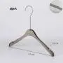 Free Customization Logo 1pcs High Quality Grey Acrylic Hangers, Made of Gray Acrylic for a Luxurious Look and Feel with Swivel Hook (Shirt) for Kids children Free Customization Logo 1pcs High Quality Grey Acrylic Hangers, Made of Gray Acrylic for a Luxurious Look and Feel with Swivel Hook (Shirt) for Kids children