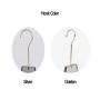 Free Customization Logo 1pcs High Quality Grey Acrylic Hangers, Made of Gray Acrylic for a Luxurious Look and Feel with Swivel Hook (Shirt) for Kids children