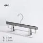 Free Customization Logo 1pcs High Quality Grey Acrylic Hangers, Made of Gray Acrylic with Clip for a Luxurious Look and Feel with Swivel Hook (Pants) for Women,Children and Men Free Customization Logo 1pcs High Quality Grey Acrylic Hangers, Made of Gray Acrylic with Clip for a Luxurious Look and Feel with Swivel Hook (Pants) for Women,Children and Men