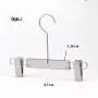 Free Customization Logo 1pcs High Quality Grey Acrylic Hangers, Made of Gray Acrylic with Clip for a Luxurious Look and Feel with Swivel Hook (Pants) for Women,Children and Men Free Customization Logo 1pcs High Quality Grey Acrylic Hangers, Made of Gray Acrylic with Clip for a Luxurious Look and Feel with Swivel Hook (Pants) for Women,Children and Men