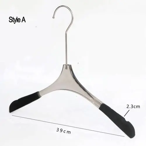 Free Customization Logo 1pcs High Quality Grey Acrylic Hangers, Made of Gray Acrylic with Velvet for a Luxurious Look and Feel with Swivel Hook (Shirt) for Women Free Customization Logo 1pcs High Quality Grey Acrylic Hangers, Made of Gray Acrylic with Velvet for a Luxurious Look and Feel with Swivel Hook (Shirt) for Women