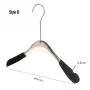 Free Customization Logo 1pcs High Quality Grey Acrylic Hangers, Made of Gray Acrylic with Velvet for a Luxurious Look and Feel with Swivel Hook (Shirt) for Women Free Customization Logo 1pcs High Quality Grey Acrylic Hangers, Made of Gray Acrylic with Velvet for a Luxurious Look and Feel with Swivel Hook (Shirt) for Women