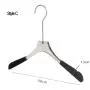Free Customization Logo 1pcs High Quality Grey Acrylic Hangers, Made of Gray Acrylic with Velvet for a Luxurious Look and Feel with Swivel Hook (Shirt) for Women Free Customization Logo 1pcs High Quality Grey Acrylic Hangers, Made of Gray Acrylic with Velvet for a Luxurious Look and Feel with Swivel Hook (Shirt) for Women