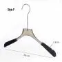 Free Customization Logo 1pcs High Quality Grey Acrylic Hangers, Made of Gray Acrylic with Velvet for a Luxurious Look and Feel with Swivel Hook (Shirt) for Women Free Customization Logo 1pcs High Quality Grey Acrylic Hangers, Made of Gray Acrylic with Velvet for a Luxurious Look and Feel with Swivel Hook (Shirt) for Women